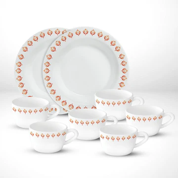 Elegant Floral Pattern Dinnerware Set