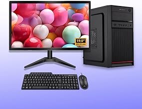 Smart Work Desktop Bundle with Keyboard & Mouse